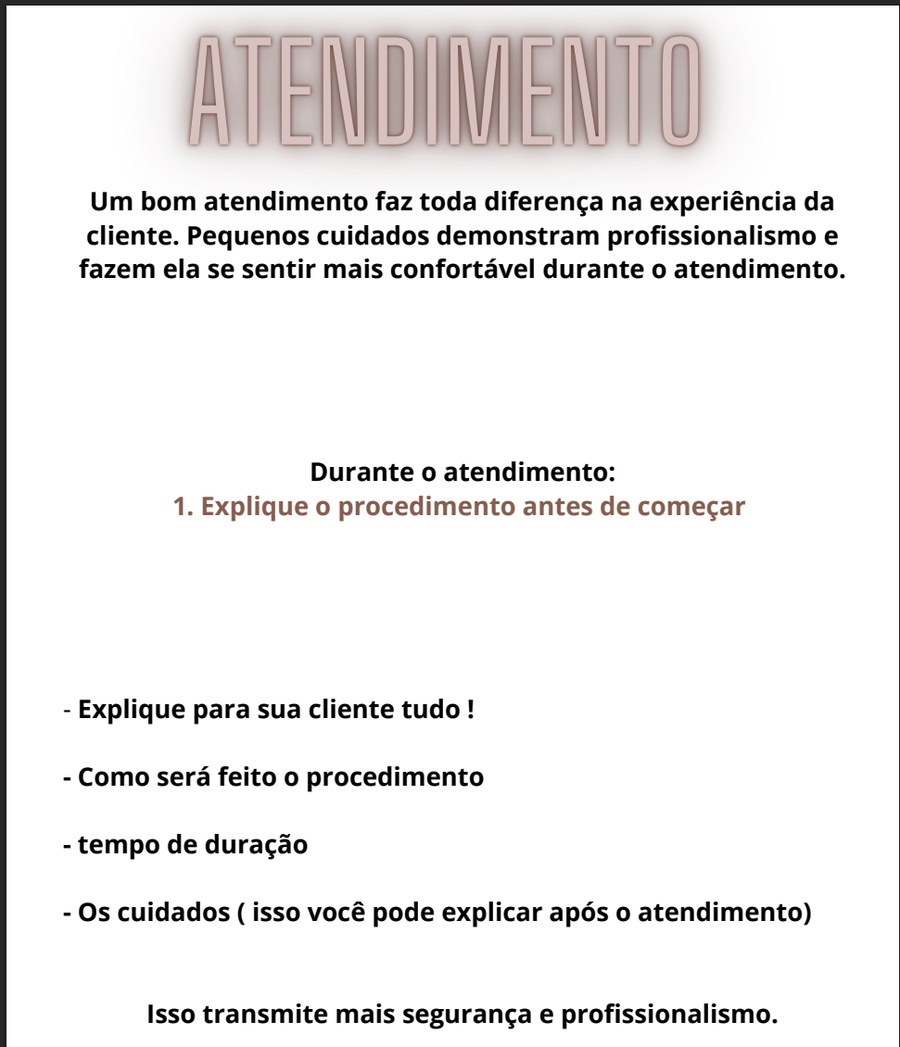 Página sobre atendimento, aberta no celular